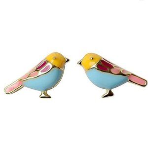 Anthro Cute Bird Stud Earrings